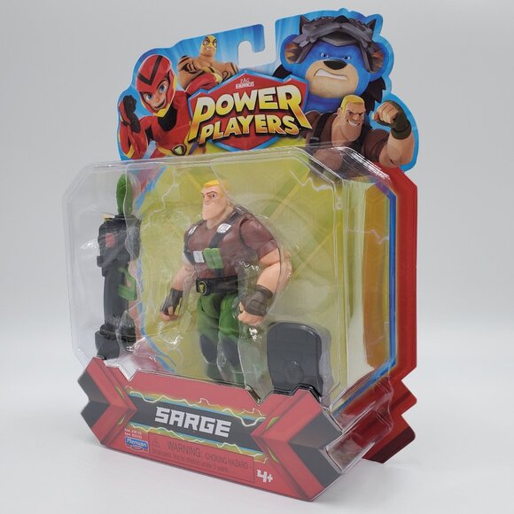 Playmates Toys ZAG Heroez Power Players Sarge Action Figure Series 1 New Sealed - Picture 5 of 5